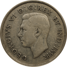 50 centow 1943 kanada b